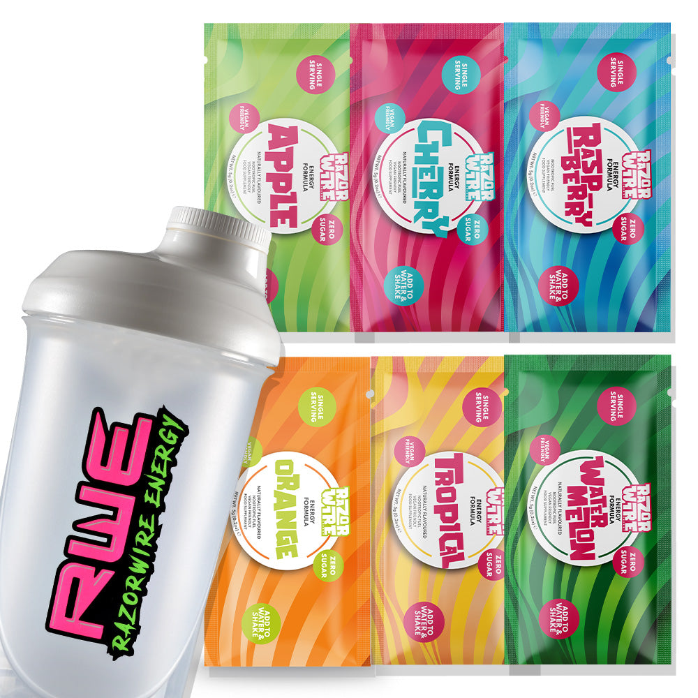 SHAKER + FUEL STICKS X 9 STARTER KIT