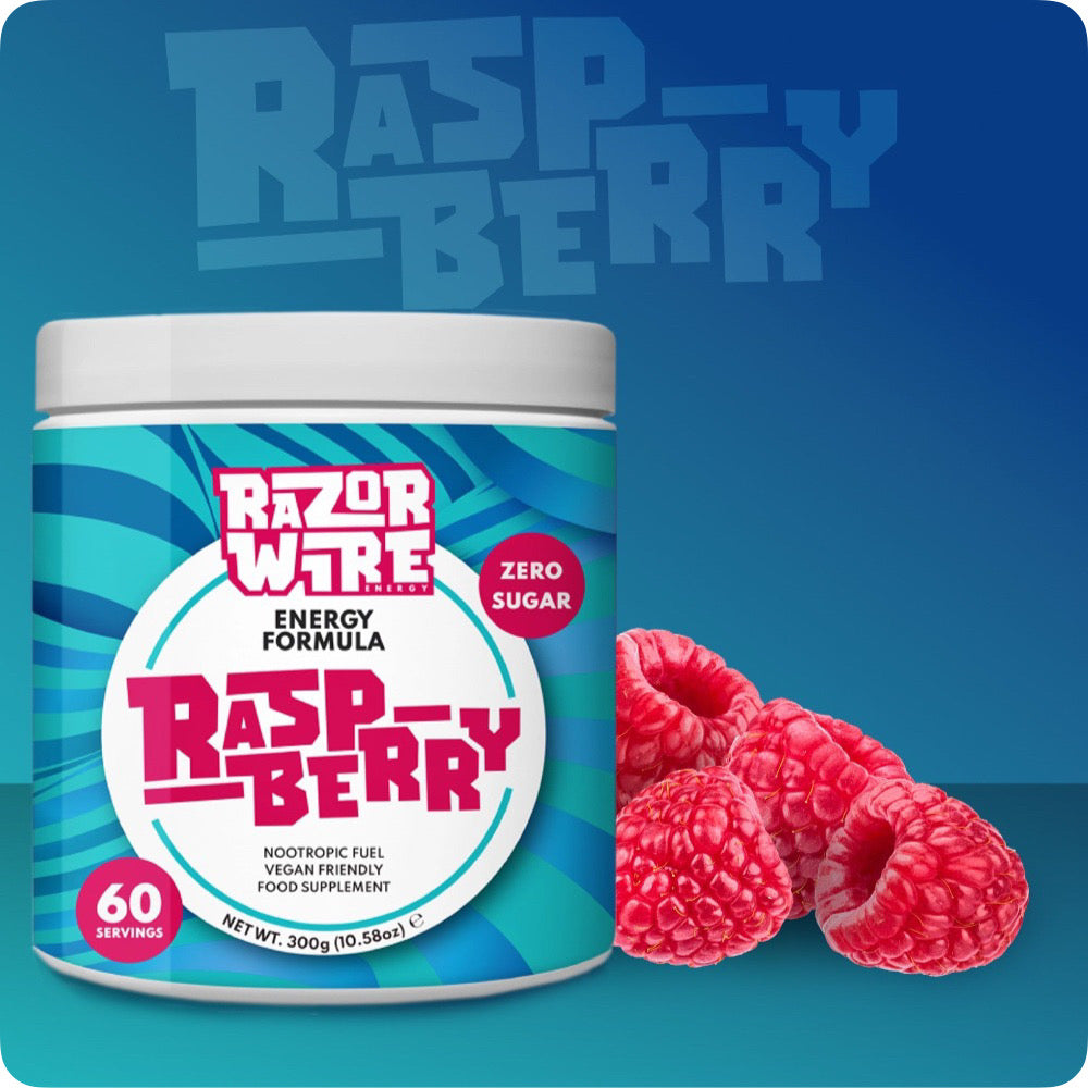 RASPBERRY FLAVOUR GAMING FUEL 60 SERVINGS