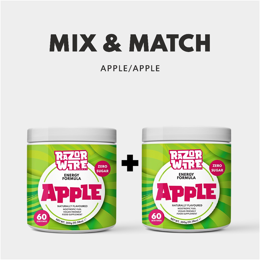 Apple Naturally Flavoured Energy Drink Formula - Gaming Energy Drink