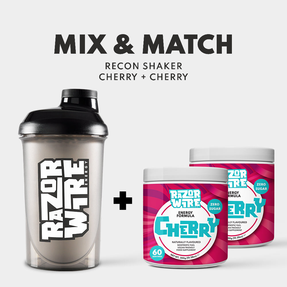 BLACK/WHITE SHAKER + MIX & MATCH TUBS BUNDLE