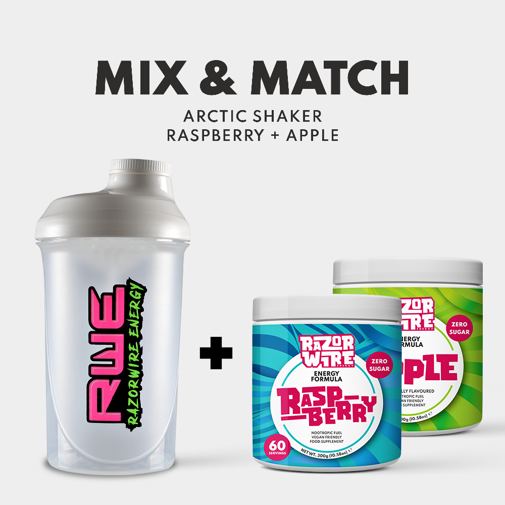 BLACK/WHITE SHAKER + MIX & MATCH TUBS BUNDLE