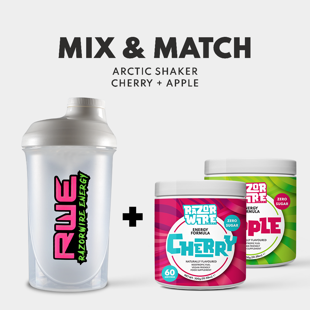 BLACK/WHITE SHAKER + MIX & MATCH TUBS BUNDLE