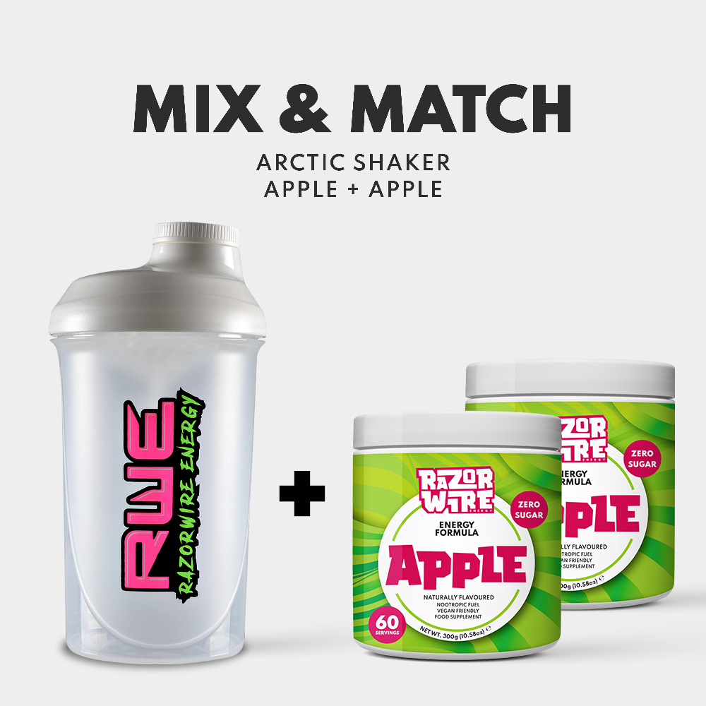 BLACK/WHITE SHAKER + MIX & MATCH TUBS BUNDLE