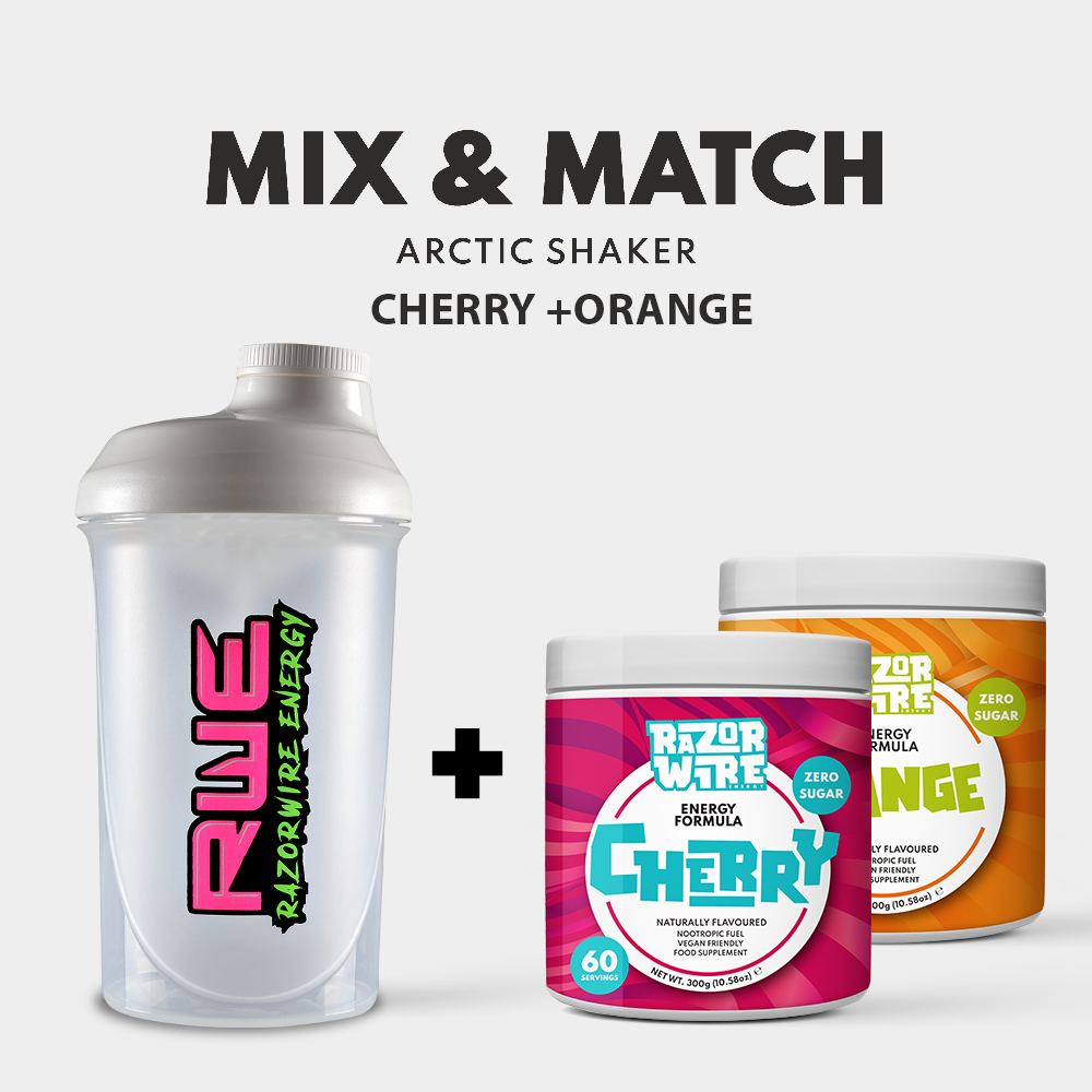 BLACK/WHITE SHAKER + MIX & MATCH TUBS BUNDLE