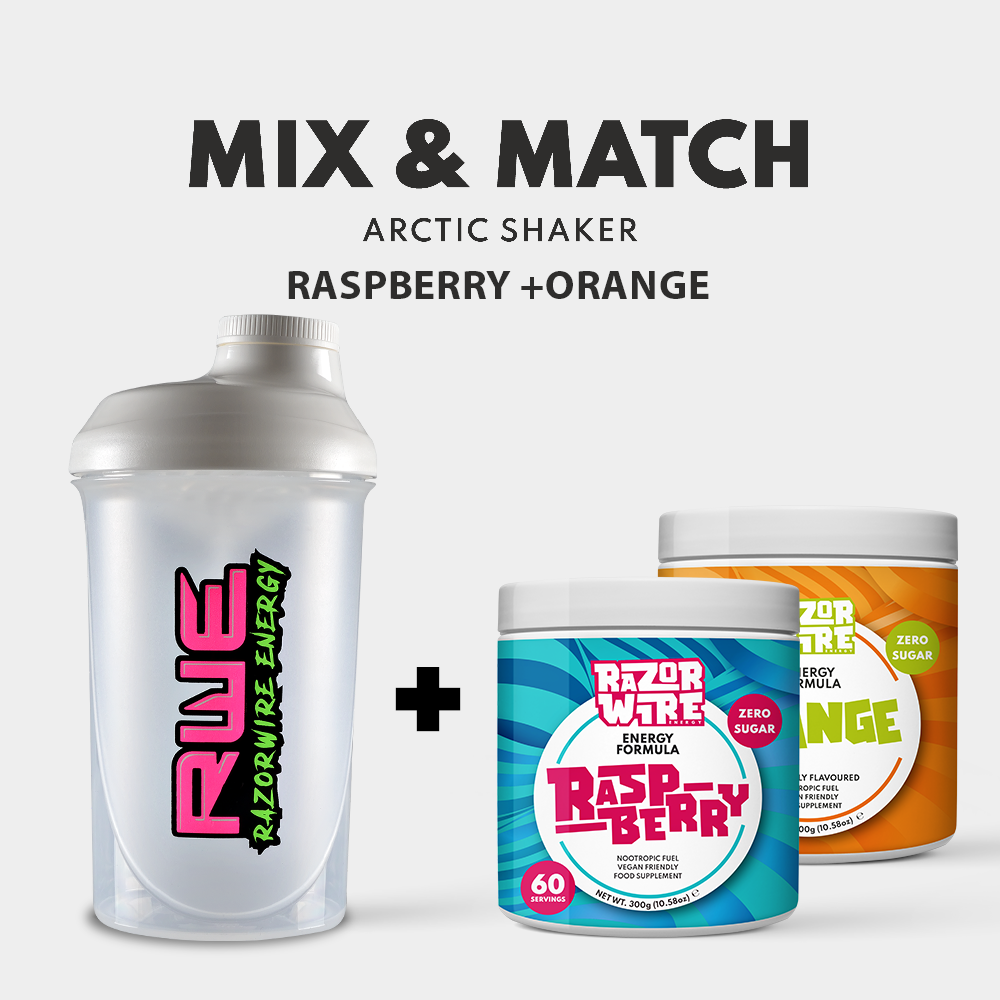 BLACK/WHITE SHAKER + MIX & MATCH TUBS BUNDLE